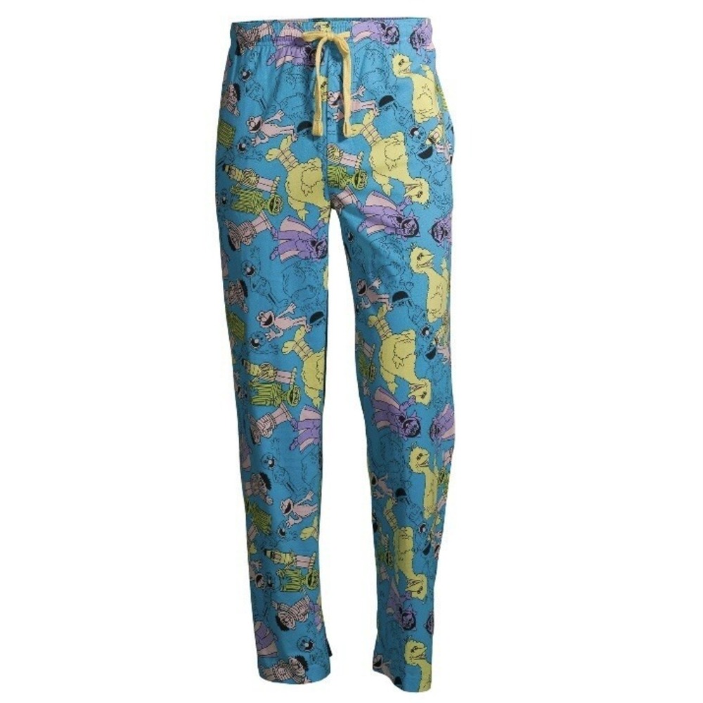 Sesame Street Mens Pajama Pant 2XL 44-46 New with Tags Sleep Lounge Ernie Bert